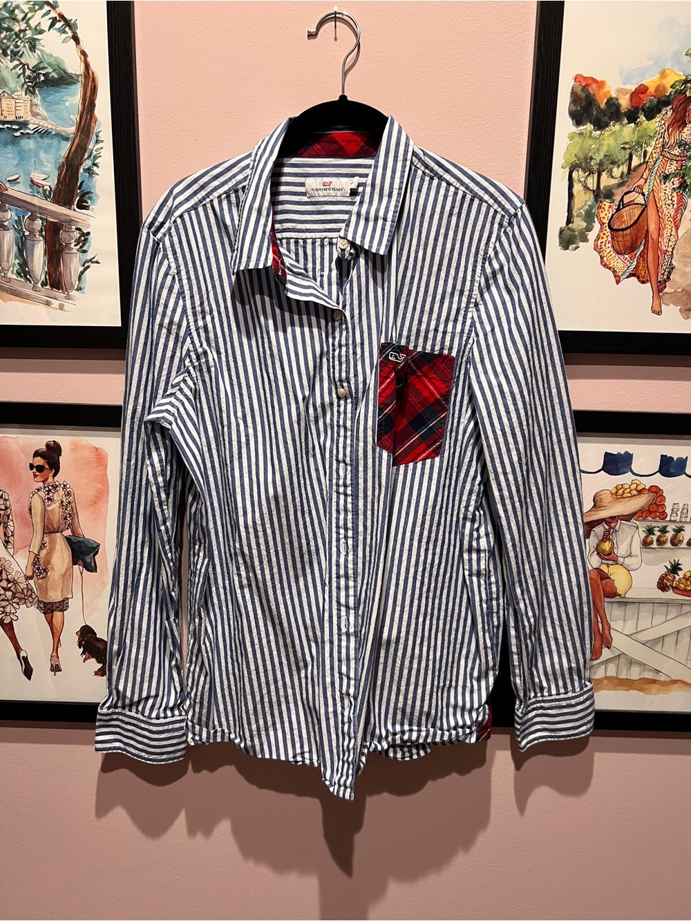 Vineyard Vines Striped Button Down Shirt